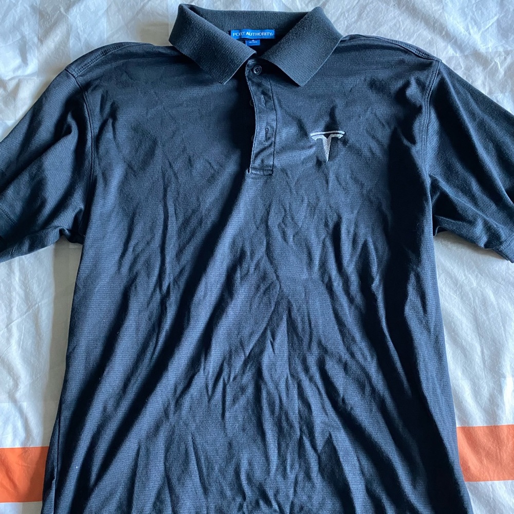 Tesla polo shirt